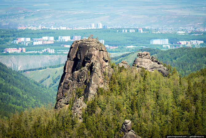 Красноярск с высоты (59 фото) Красноярск с высоты (59 фото)