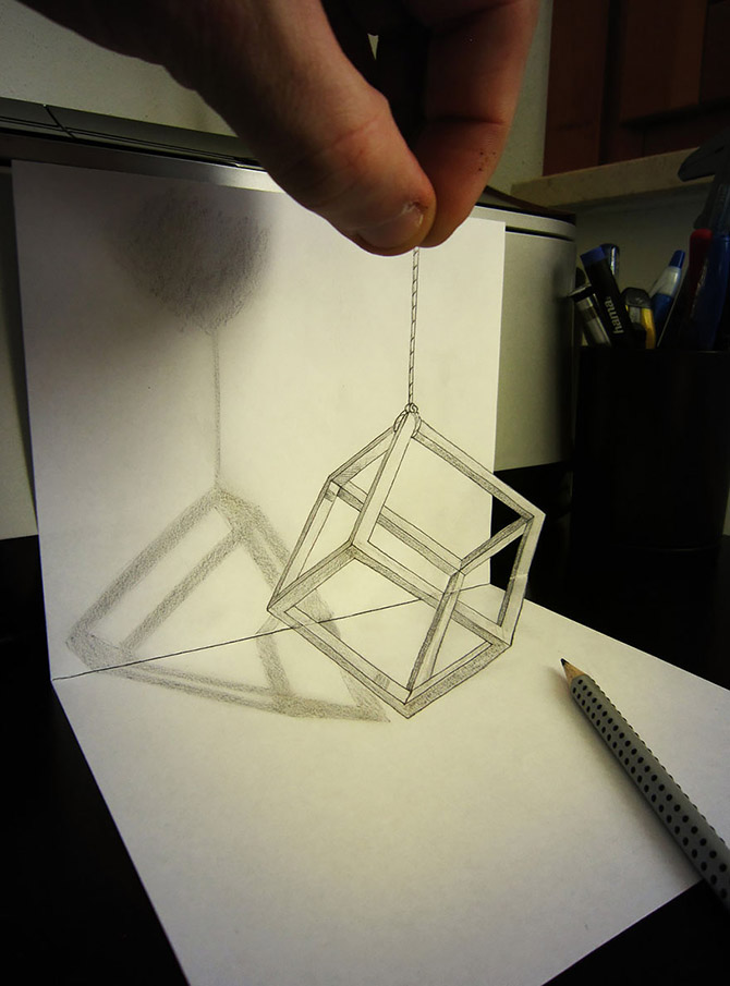 Лучшие карандашные 3D рисунки (33 фото) Лучшие карандашные 3D рисунки (33 фото)