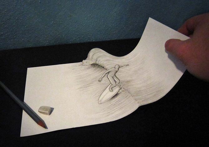 Лучшие карандашные 3D рисунки (33 фото) Лучшие карандашные 3D рисунки (33 фото)