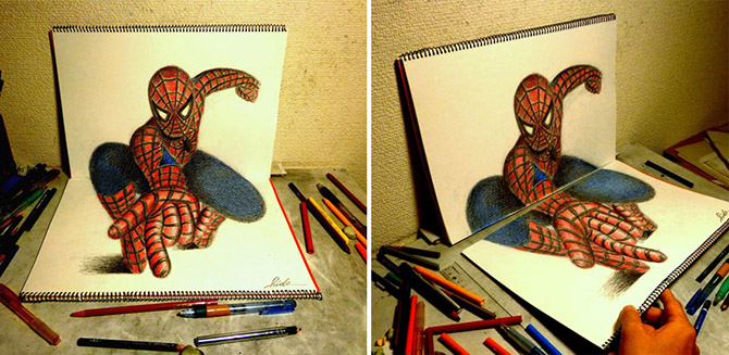 Лучшие карандашные 3D рисунки (33 фото) Лучшие карандашные 3D рисунки (33 фото)