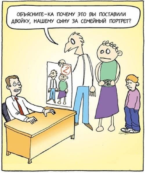 Смешные комиксы