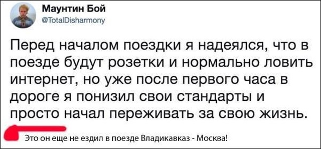 Шутки, высказывания и комментарии из социальных сетей