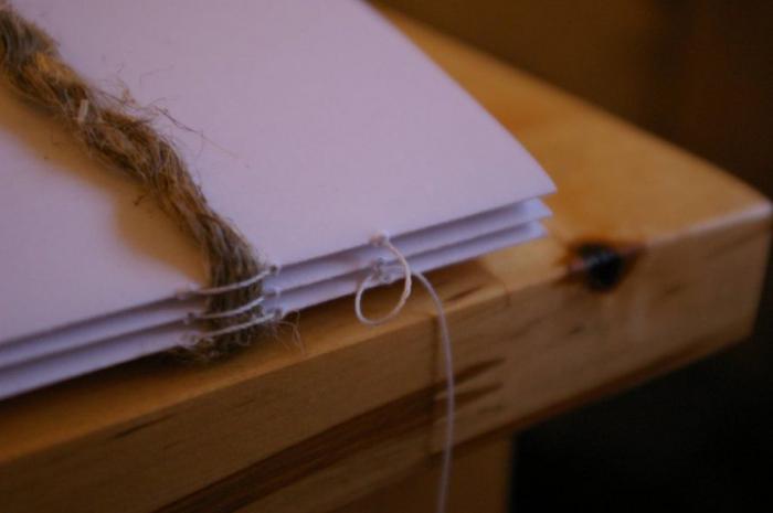 Как делается книжный переплет