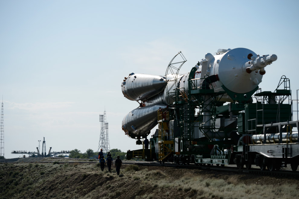 Старт космического корабля «Союз ТМА-13М» Старт космического корабля «Союз ТМА-13М»