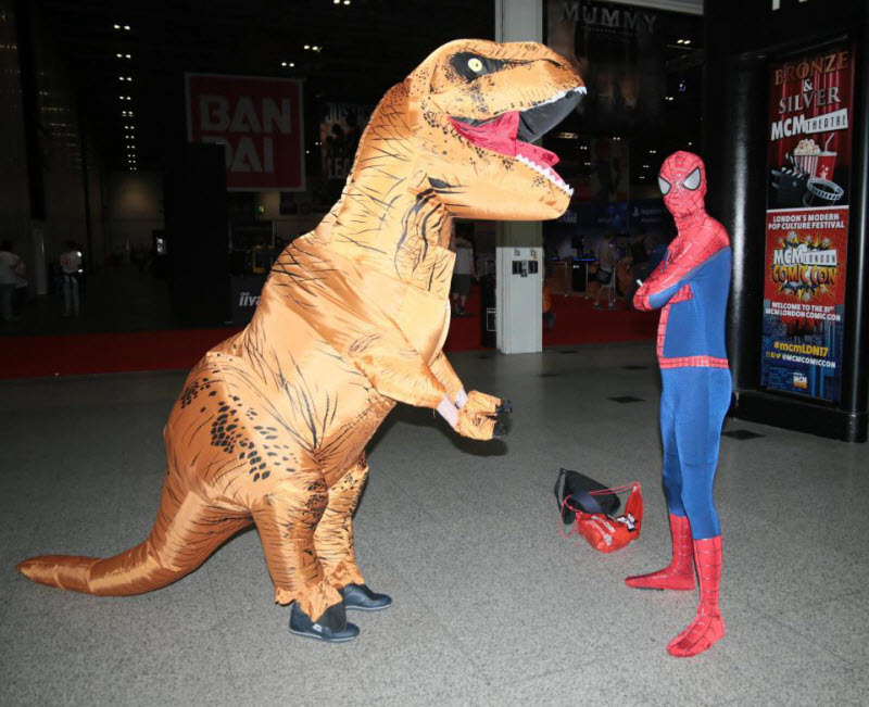 Яркие участники Comic Con в Лондоне