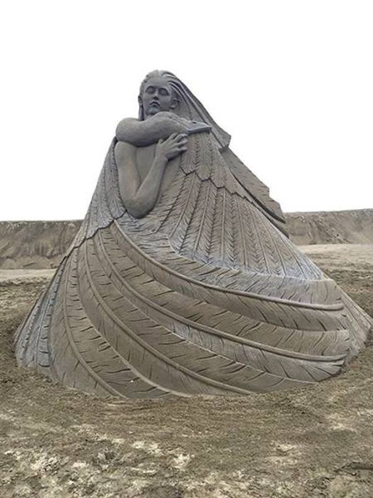 Песочные скульптуры Тосихико Хосаки