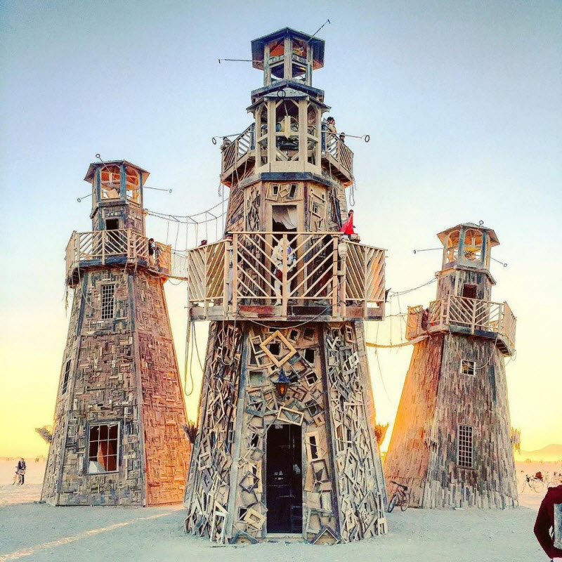 Первые фото с фестиваля Burning Man 2017 Первые фото с фестиваля Burning Man 2017