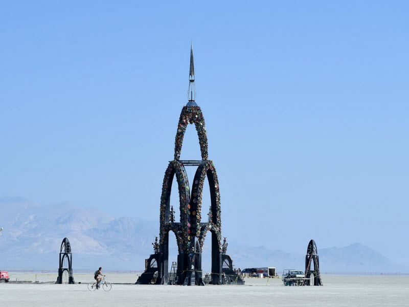 Первые фото с фестиваля Burning Man 2017 Первые фото с фестиваля Burning Man 2017