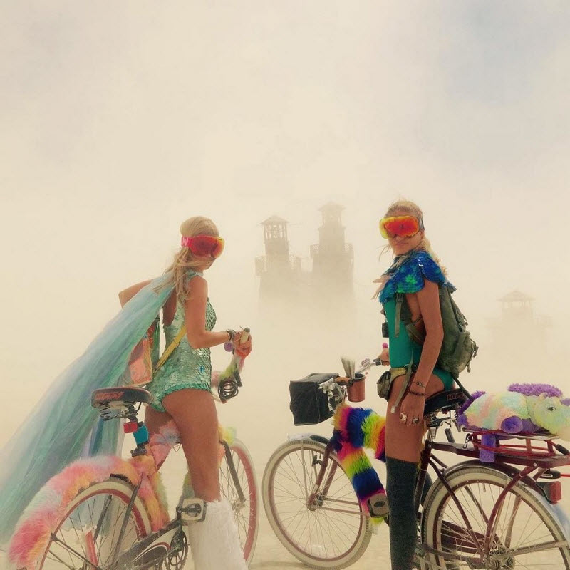 Первые фото с фестиваля Burning Man 2017 Первые фото с фестиваля Burning Man 2017