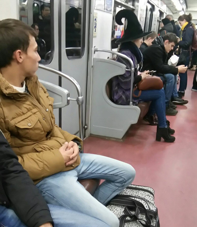 Модники из российского метрополитена