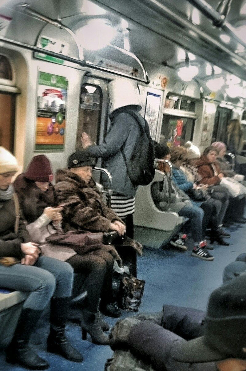 Модники из российского метрополитена