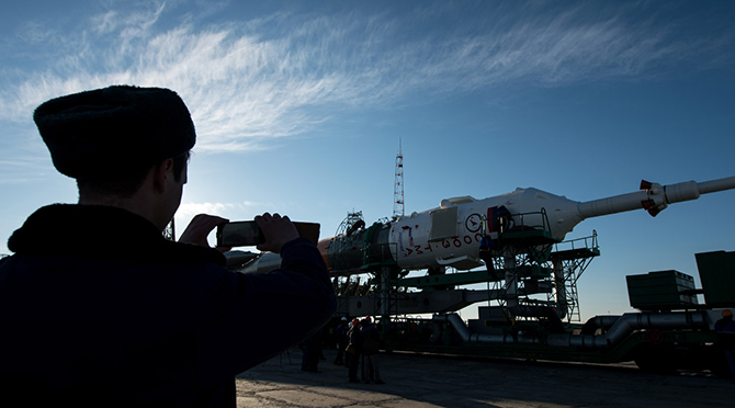 Старт космического корабля «Союз ТМА-16М» Старт космического корабля «Союз ТМА-16М»