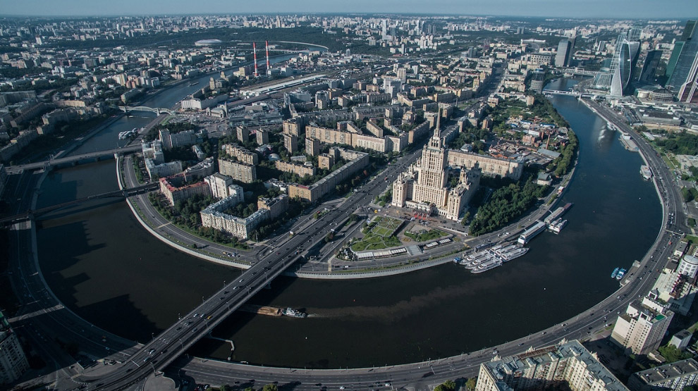Москва с высоты птичьего полета Москва с высоты птичьего полета