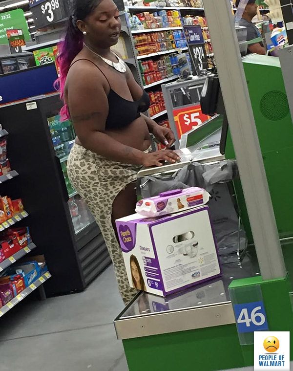 Экстравагантные покупатели Walmart