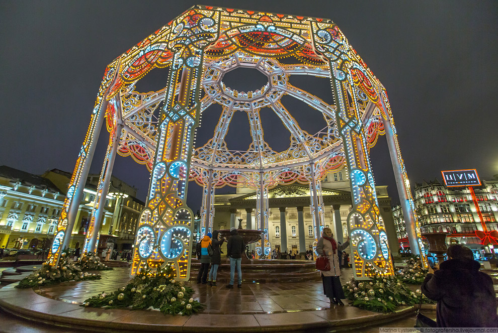Прогулка по новогодней Москве 2017 Прогулка по новогодней Москве 2017