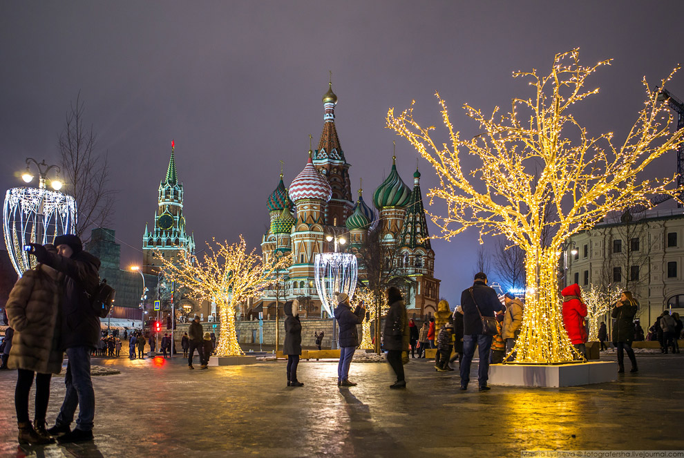 Прогулка по новогодней Москве 2017 Прогулка по новогодней Москве 2017