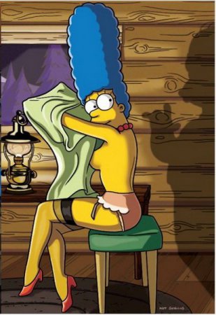 Мардж Симпсон в ноябрьском Playboy