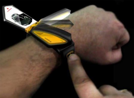 Концепт телефона Lamborghini в наручных часах