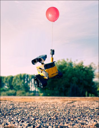 Wall-E и Danbo. Фотограф T|F|F