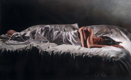 Девушки. Картины маслом