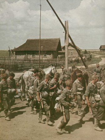 Немецкие военные цветные фотографии (506 фото)