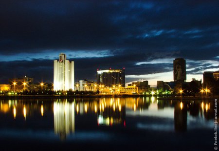 Ночной Екатеринбург