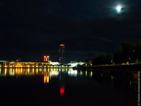 Ночной Екатеринбург
