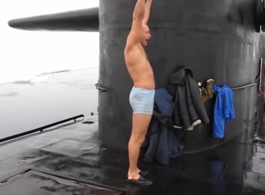 Ice bucket challenge от российских подводников? Ice bucket challenge от российских подводников?