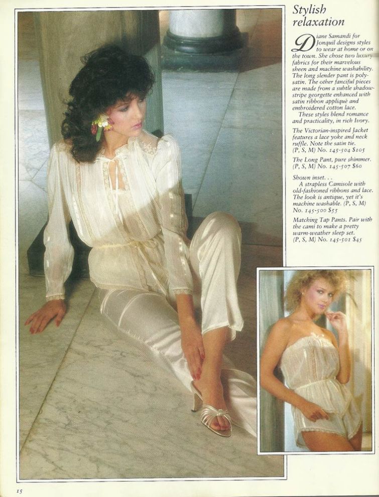 Горячий винтаж: как выглядел каталог знаменитого белья Victoria’s Secret в 1979 году