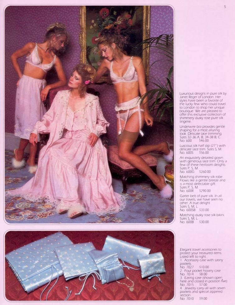 Горячий винтаж: как выглядел каталог знаменитого белья Victoria’s Secret в 1979 году