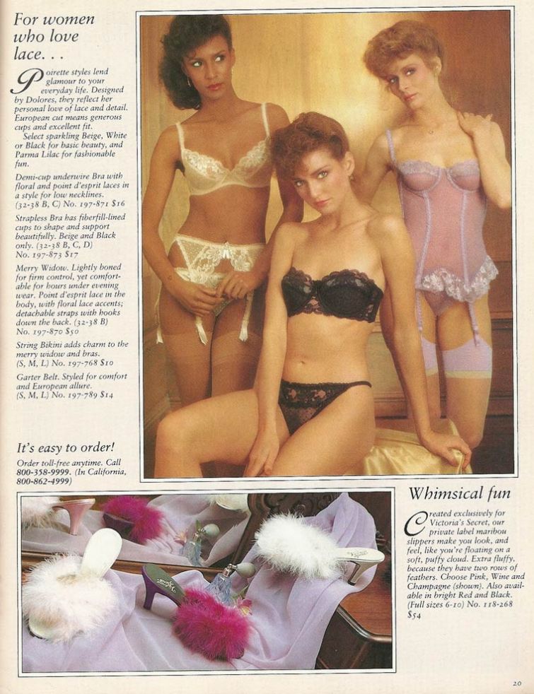 Горячий винтаж: как выглядел каталог знаменитого белья Victoria’s Secret в 1979 году