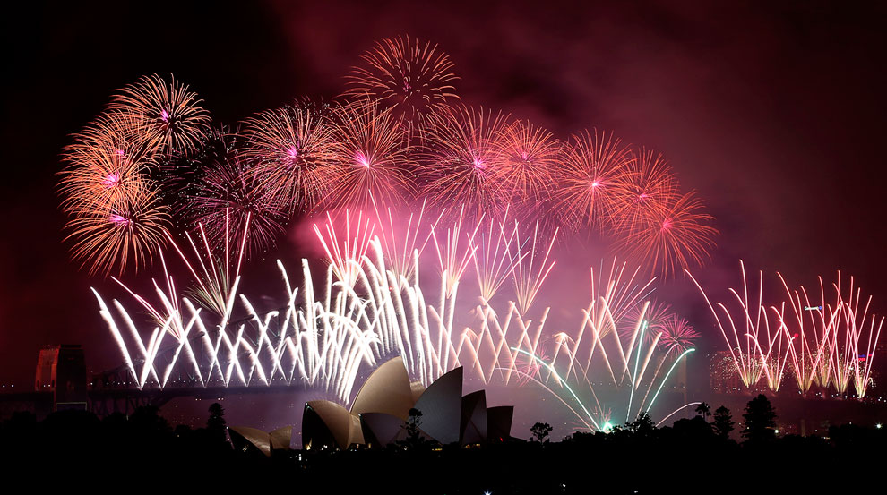 Встреча Нового года 2014 по всему миру Встреча Нового года 2014 по всему миру