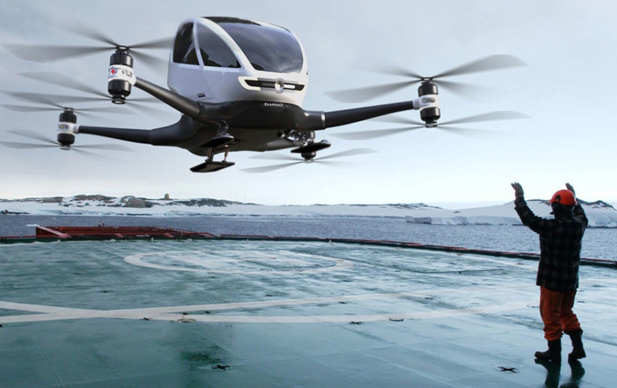 Старт продаж летающих машин запланирован на 2018 год