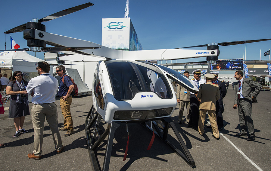 Старт продаж летающих машин запланирован на 2018 год