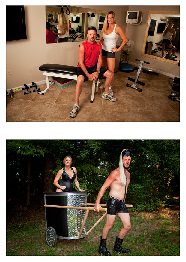 Две грани одних и тех же людей в фотографиях Две грани одних и тех же людей в фотографиях