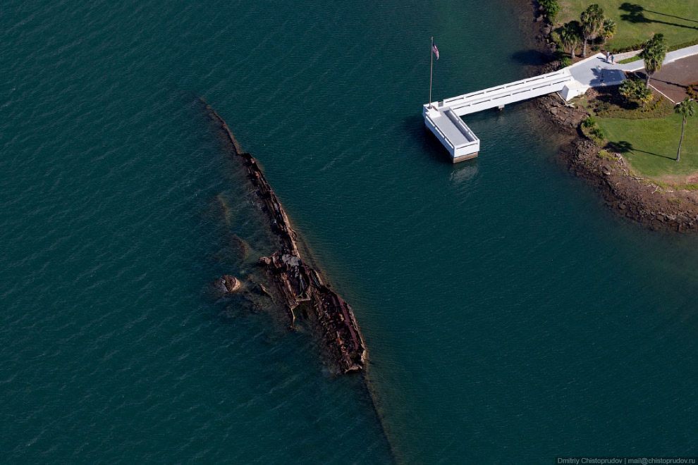 Полет над Гавайями. Остров Оаху Полет над Гавайями. Остров Оаху