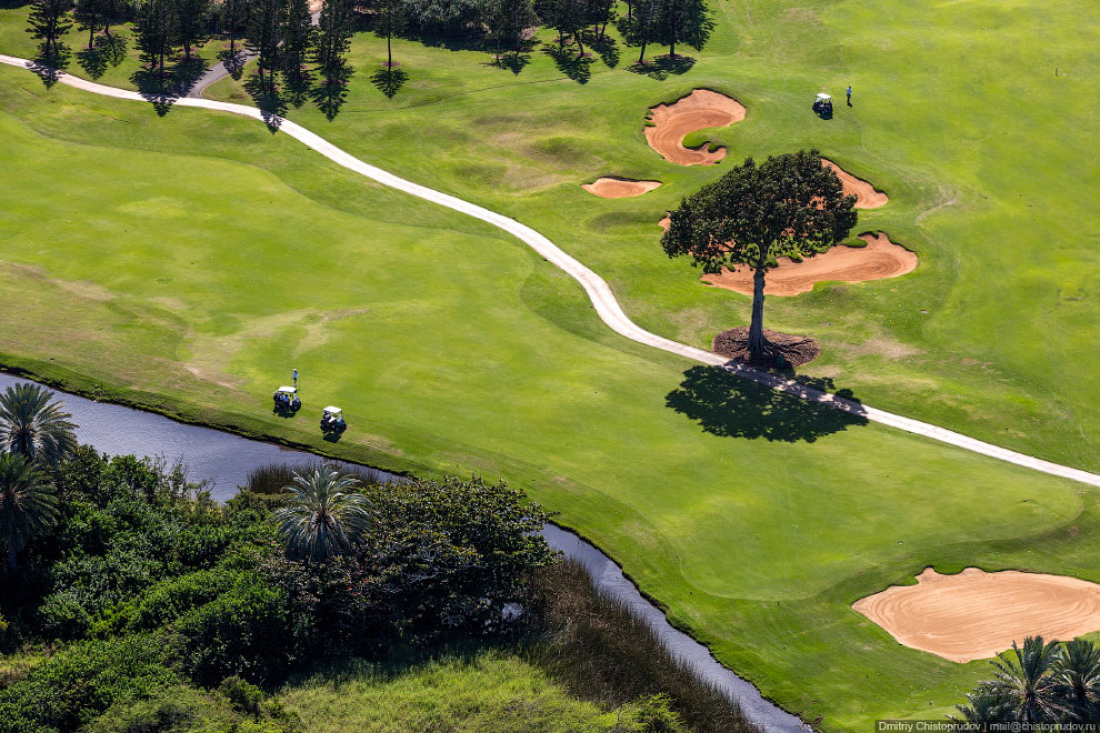 Полет над Гавайями. Остров Оаху Полет над Гавайями. Остров Оаху
