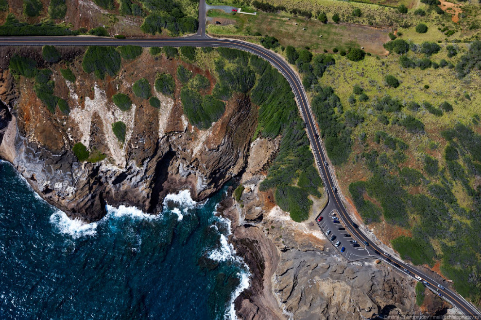 Полет над Гавайями. Остров Оаху Полет над Гавайями. Остров Оаху