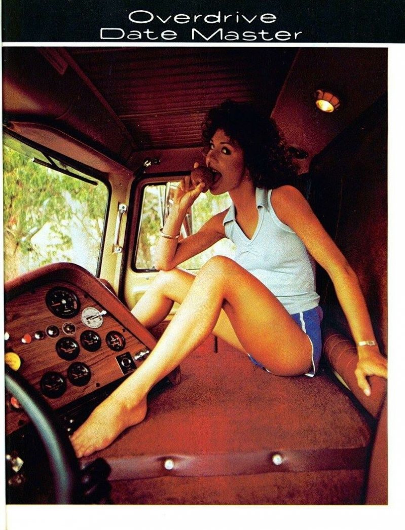 Американские грузовики 1970-х годов из журнала Overdrive Magazine