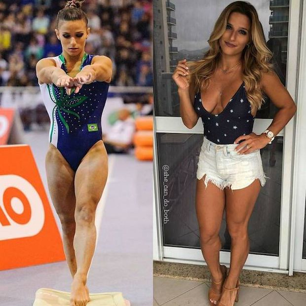 Симпатичные девушки в форме и без