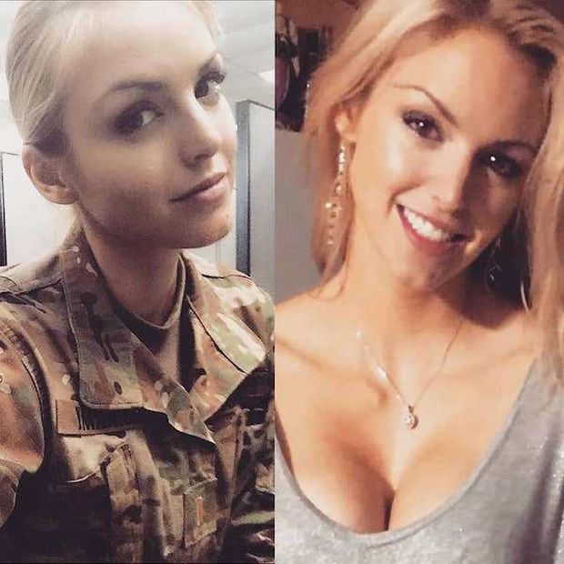 Симпатичные девушки в форме и без