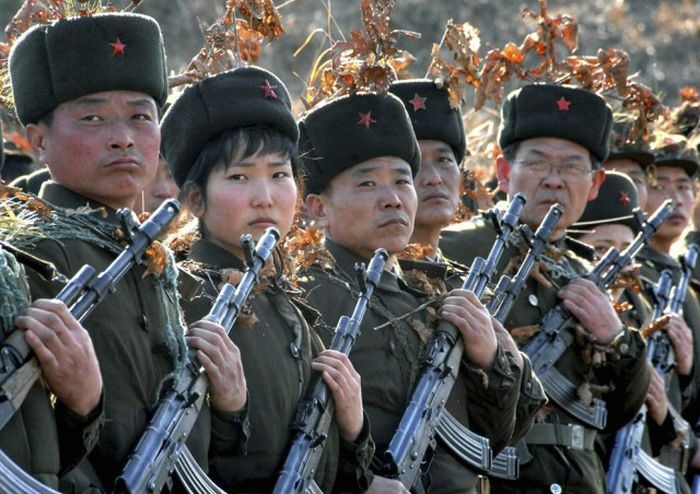 Девушки Северной Кореи