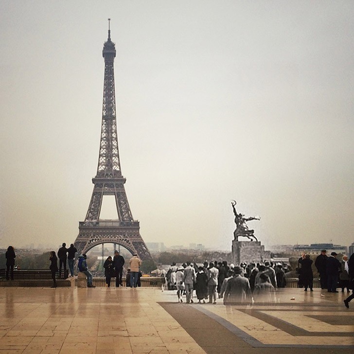 Две Москвы в одном кадре Две Москвы в одном кадре