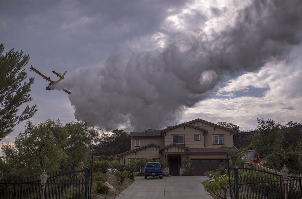 Разгул огненной стихии в США