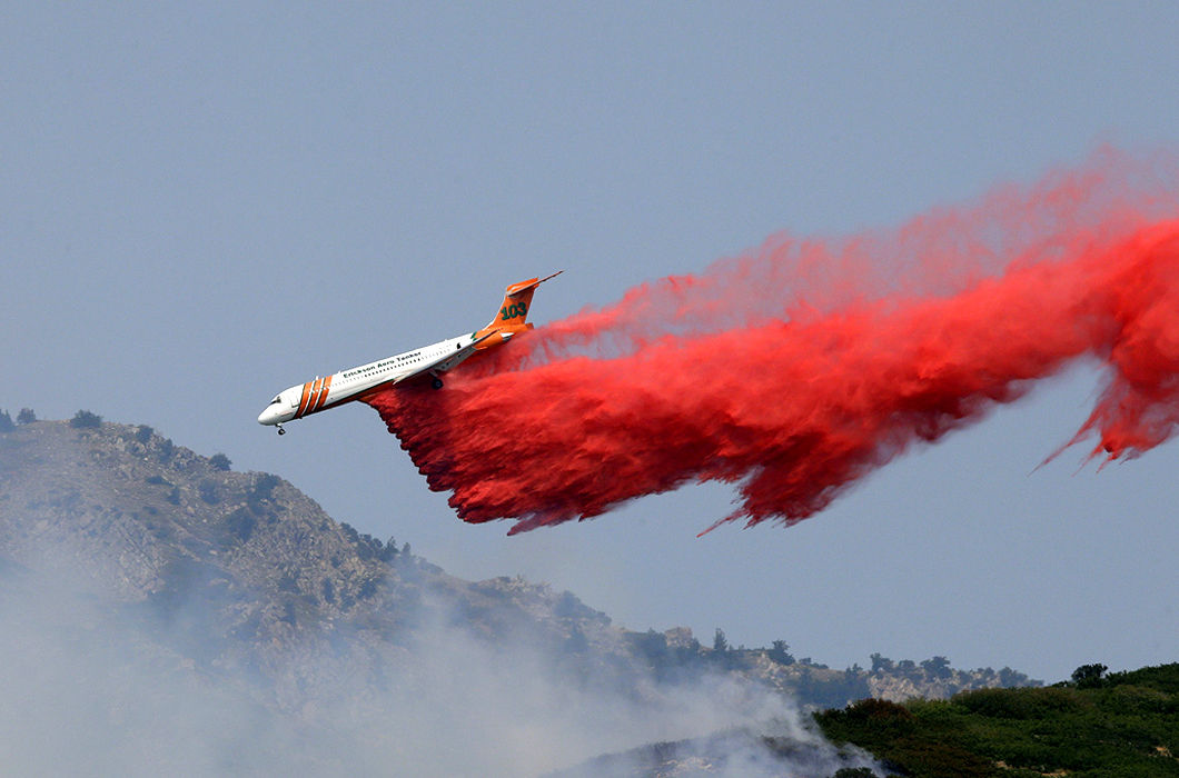 Разгул огненной стихии в США