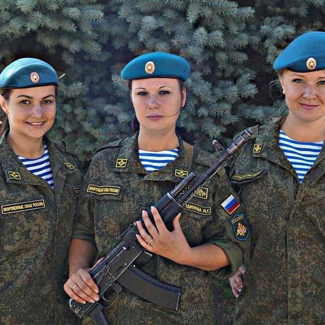 Девушки из силовых структур России