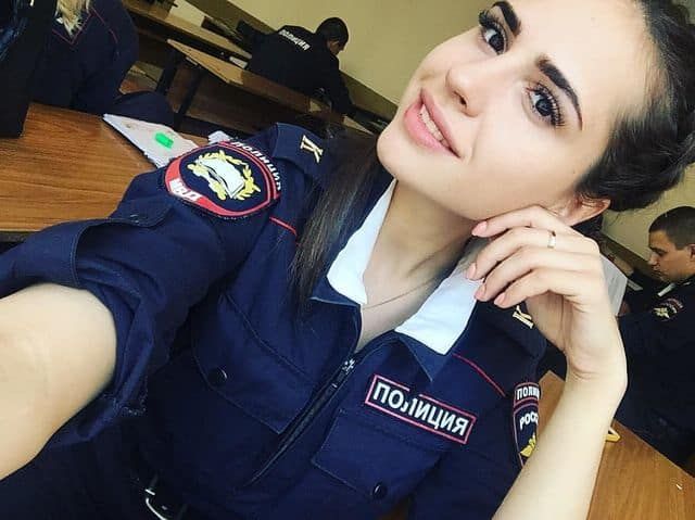 Прекрасные девушки в рядах МВД