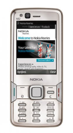 Nokia официально представила Nokia N82