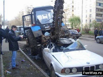 Самые нелепые аварии