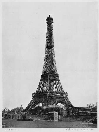 Как строили Эйфелеву башню